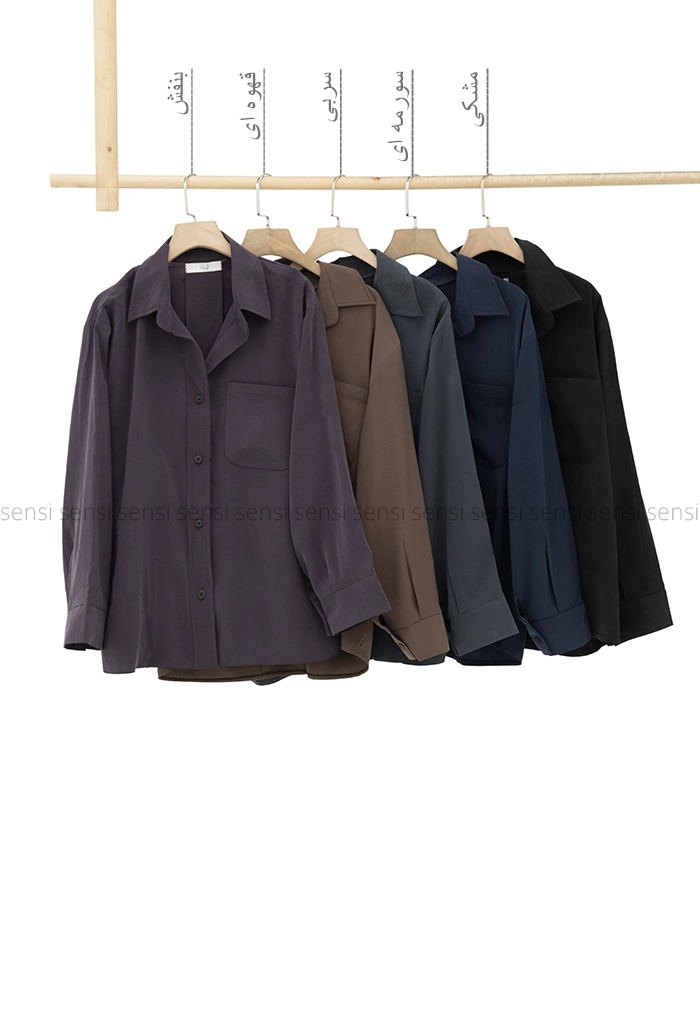 شومیز مودال پری رنگی کد1005275